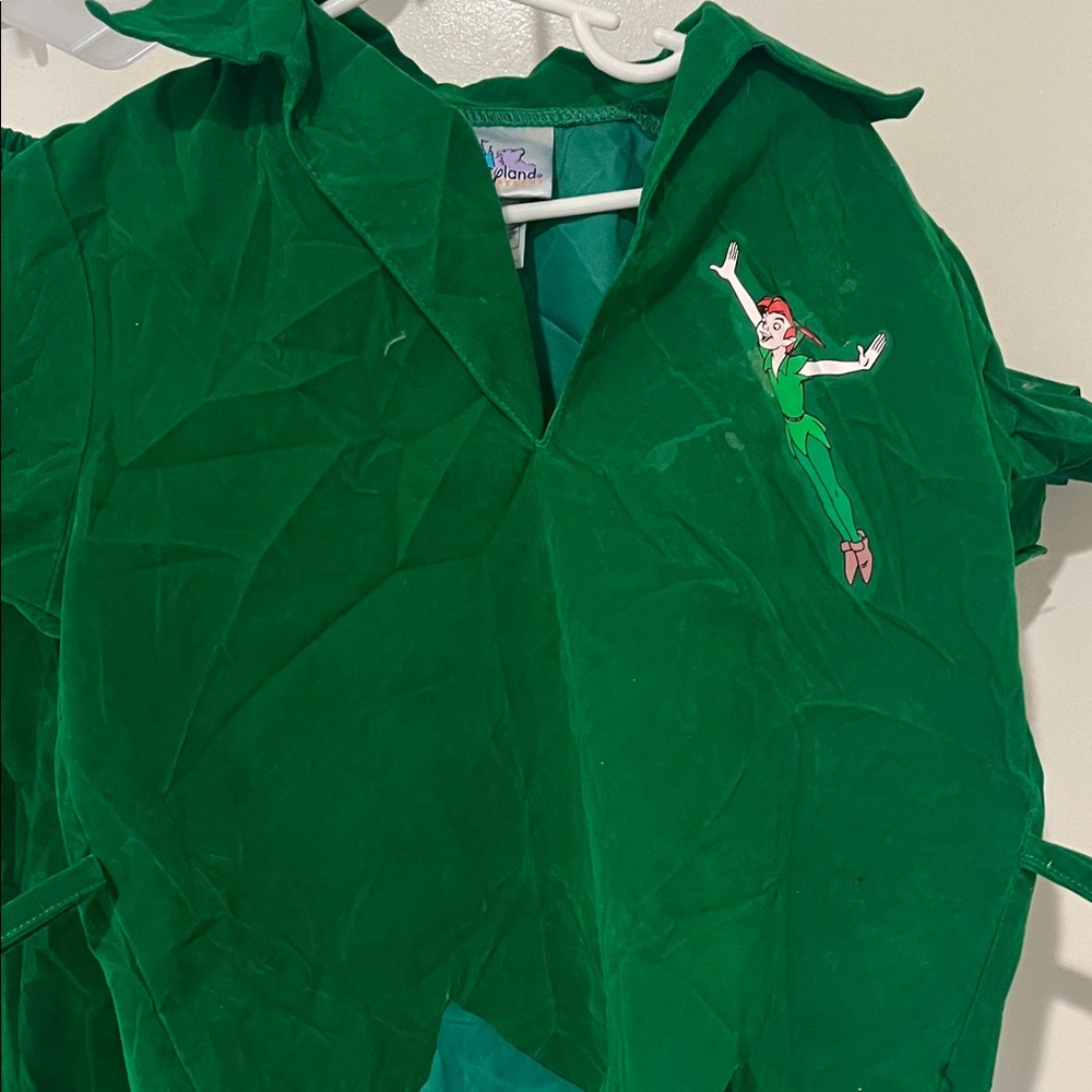 Green Kids Peter Pan Costume